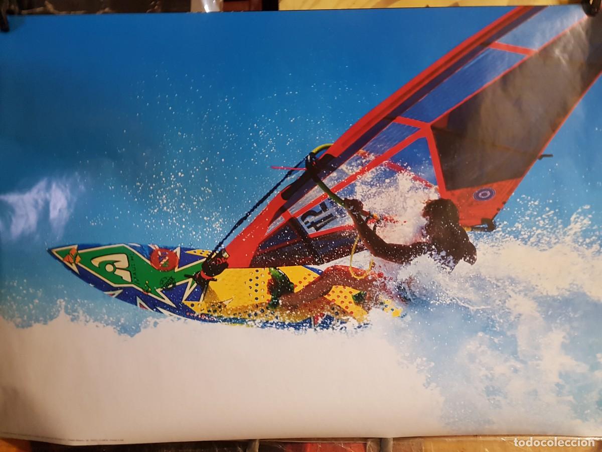 Carteles: POSTER WINDSURF 91CMX61CM - EDITADO EN 2001 - Foto 1