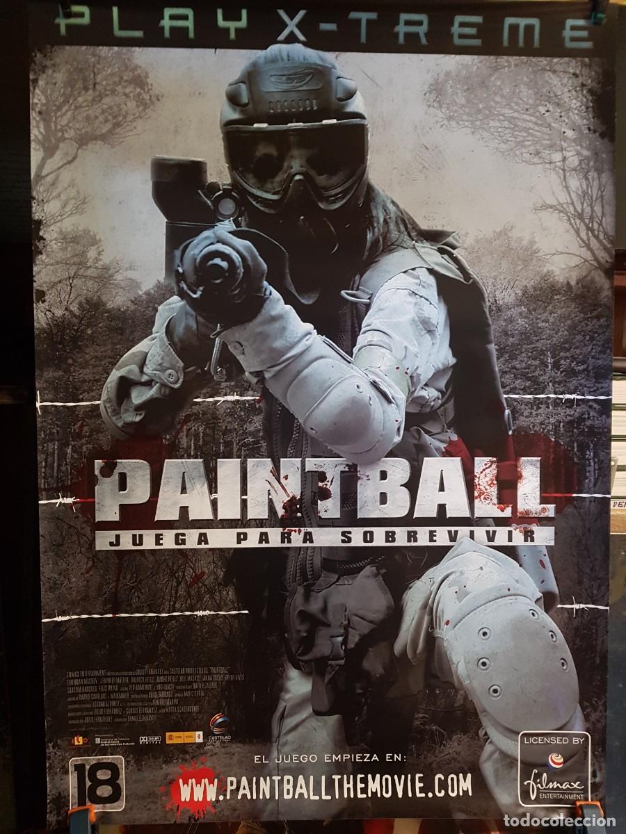 Carteles: POSTER PAINTBALL 68CMX98CM - Foto 1