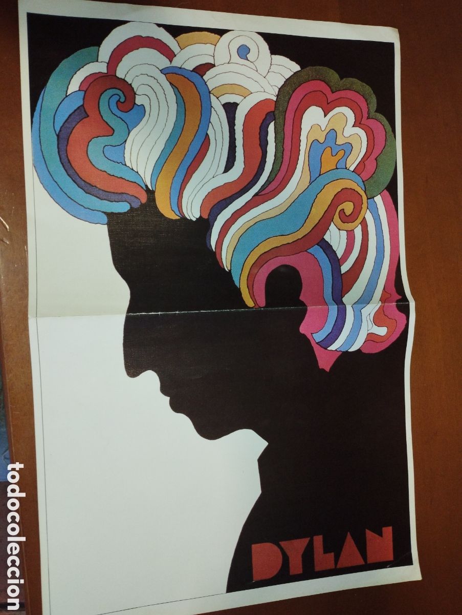Carteles: Bob Dylan Milton Glasear 1966 - Foto 1