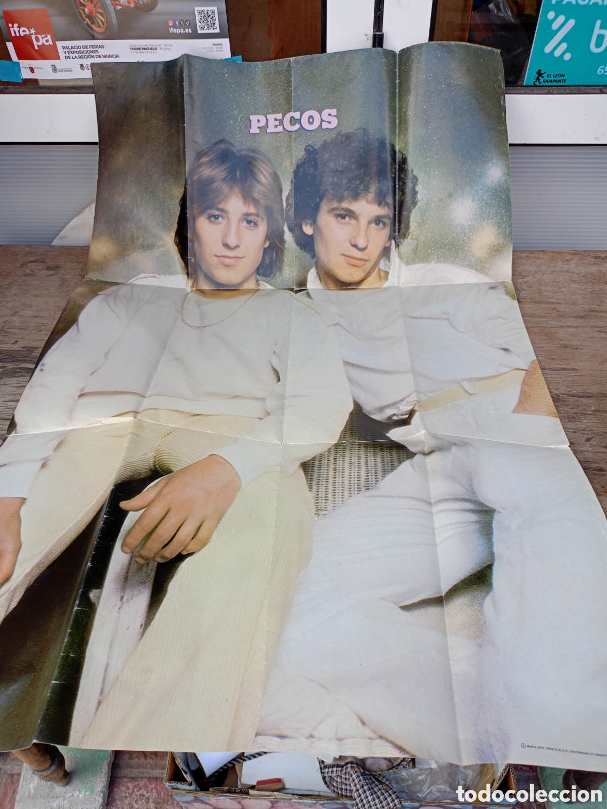 Carteles: ANTIGUO POSTER DE LOS PECOS 1979 - Foto 5