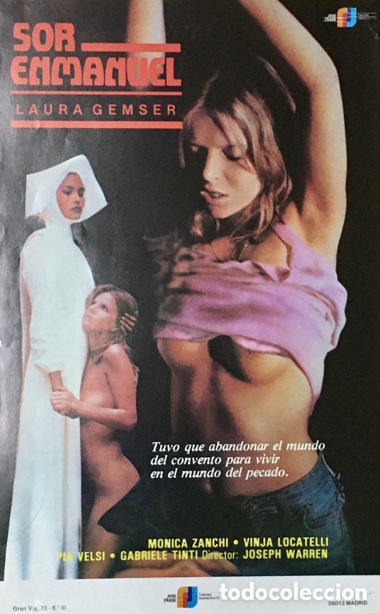 Carteles: Cartel de Pel&iacute;cula. &ldquo;Sor Enmanuel&rdquo;. 1985. - Foto 1