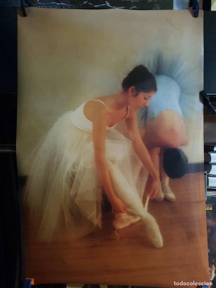 Carteles: POSTER BAILARINA 61CMX89CM - EDITADO EN 2000 - Foto 1