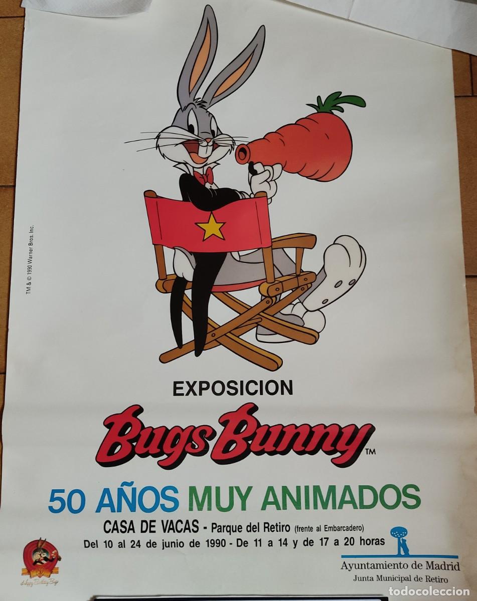 Carteles: CARTEL DE BUGS BUNNY. 1990 - Foto 1