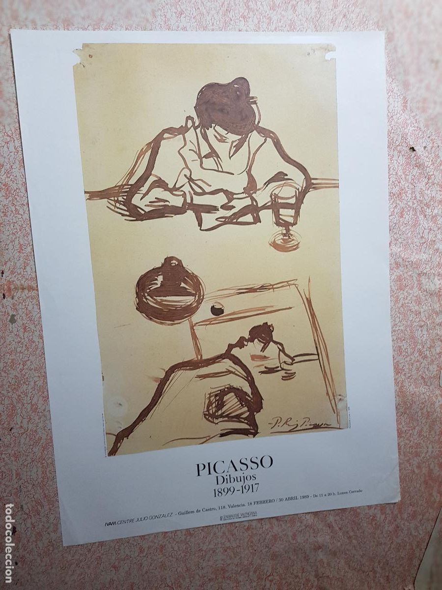 Carteles: PICASSO DIBUJOS 1899-1917 - Foto 1