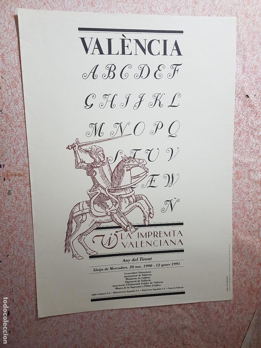 Carteles: VALENCIA Y LA IMPRENTA VALENCIANA - Foto 1