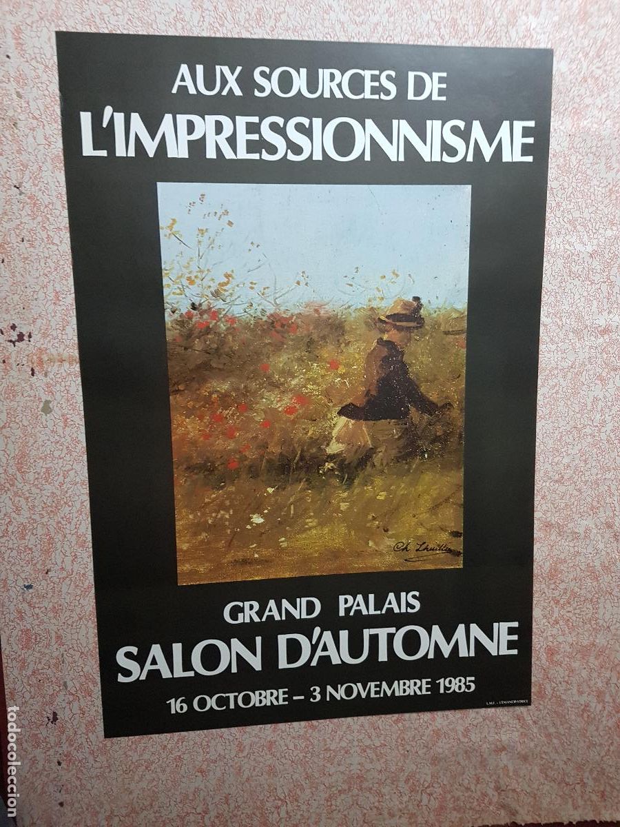 Carteles: AUX SOURCES DE LIMPRESSIONNISME - Foto 1