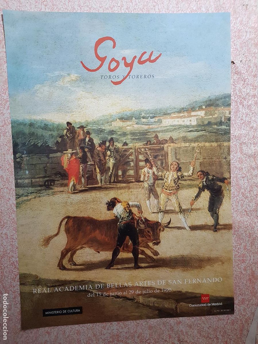 Carteles: GOYA TOROS Y TOREROS - Foto 1