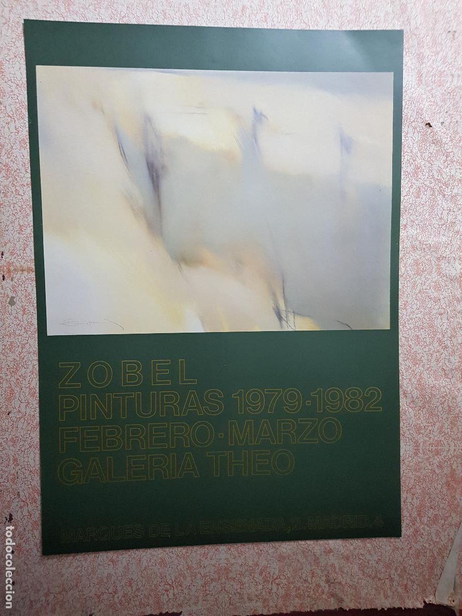 Carteles: ZOBEL-PINTURA 1979-1982 - Foto 1