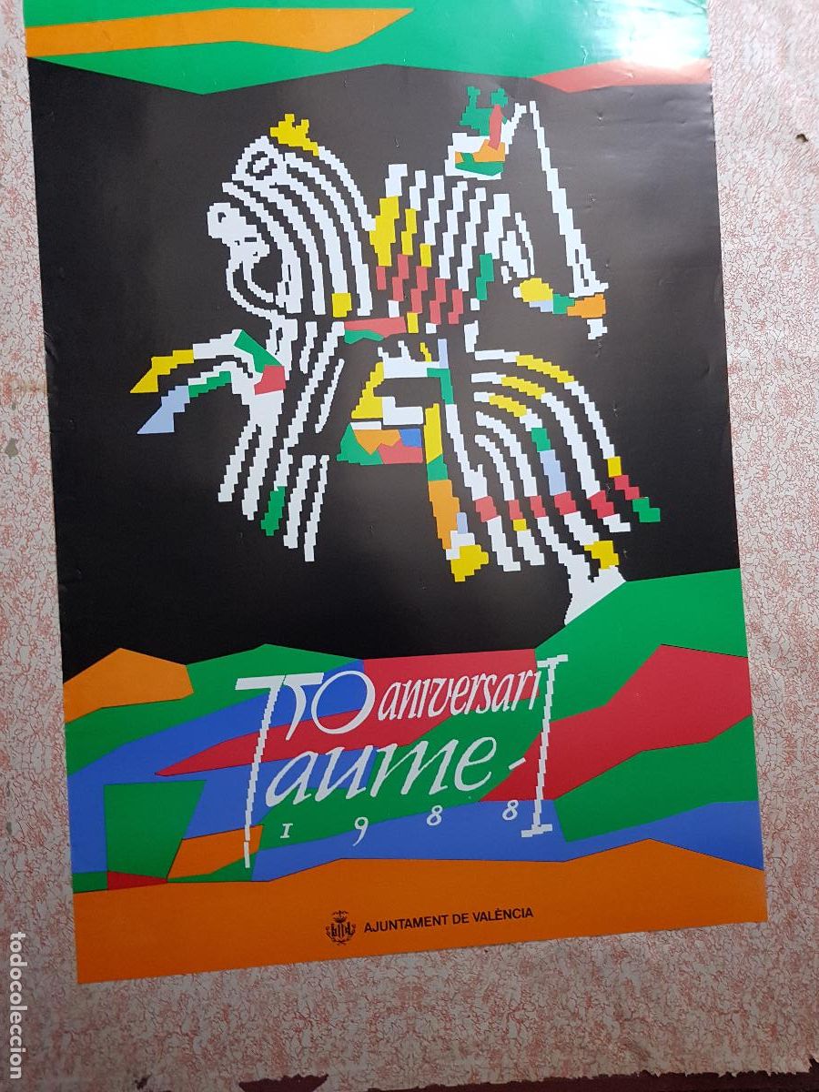 Carteles: 750 ANIVERSARI DE JAUME I - Foto 1