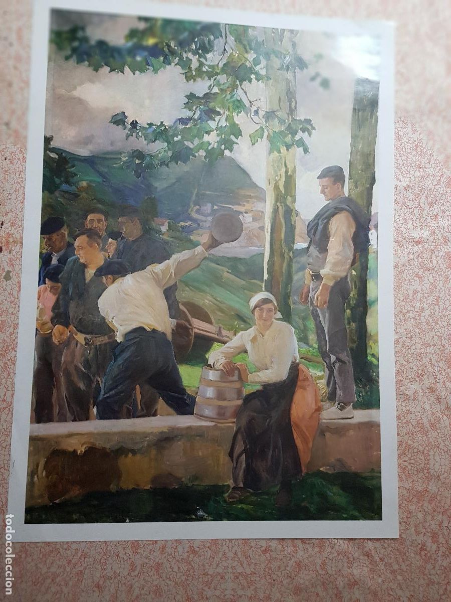 Carteles: CARTEL DE ESCENA VASCA - Foto 1