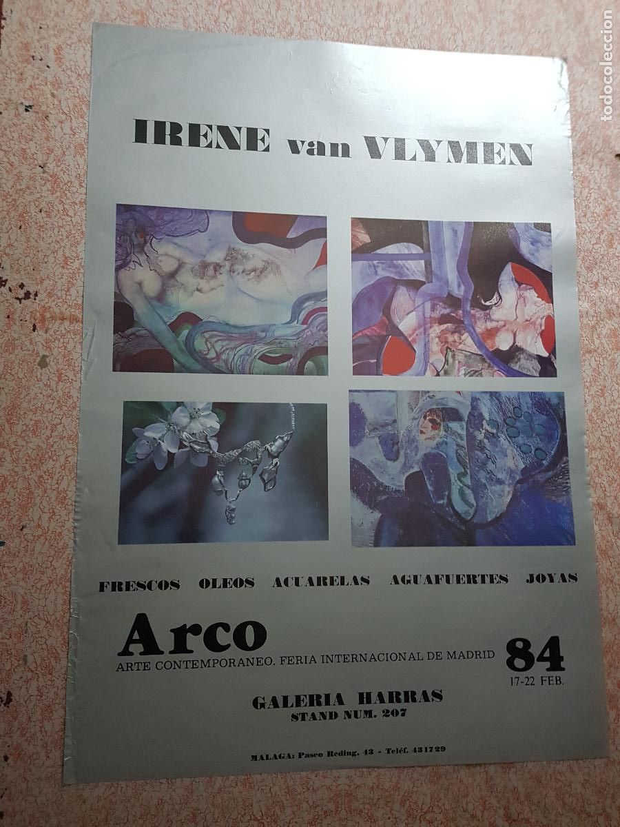 Carteles: IRENE VAN VLYMEN-ARCO 84 - Foto 1