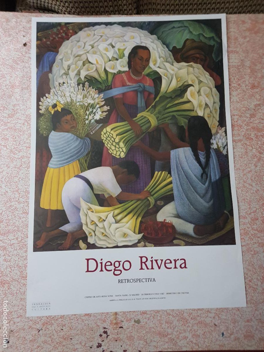 Carteles: DIEGO RIVERA RETROSPECTIVA - Foto 1
