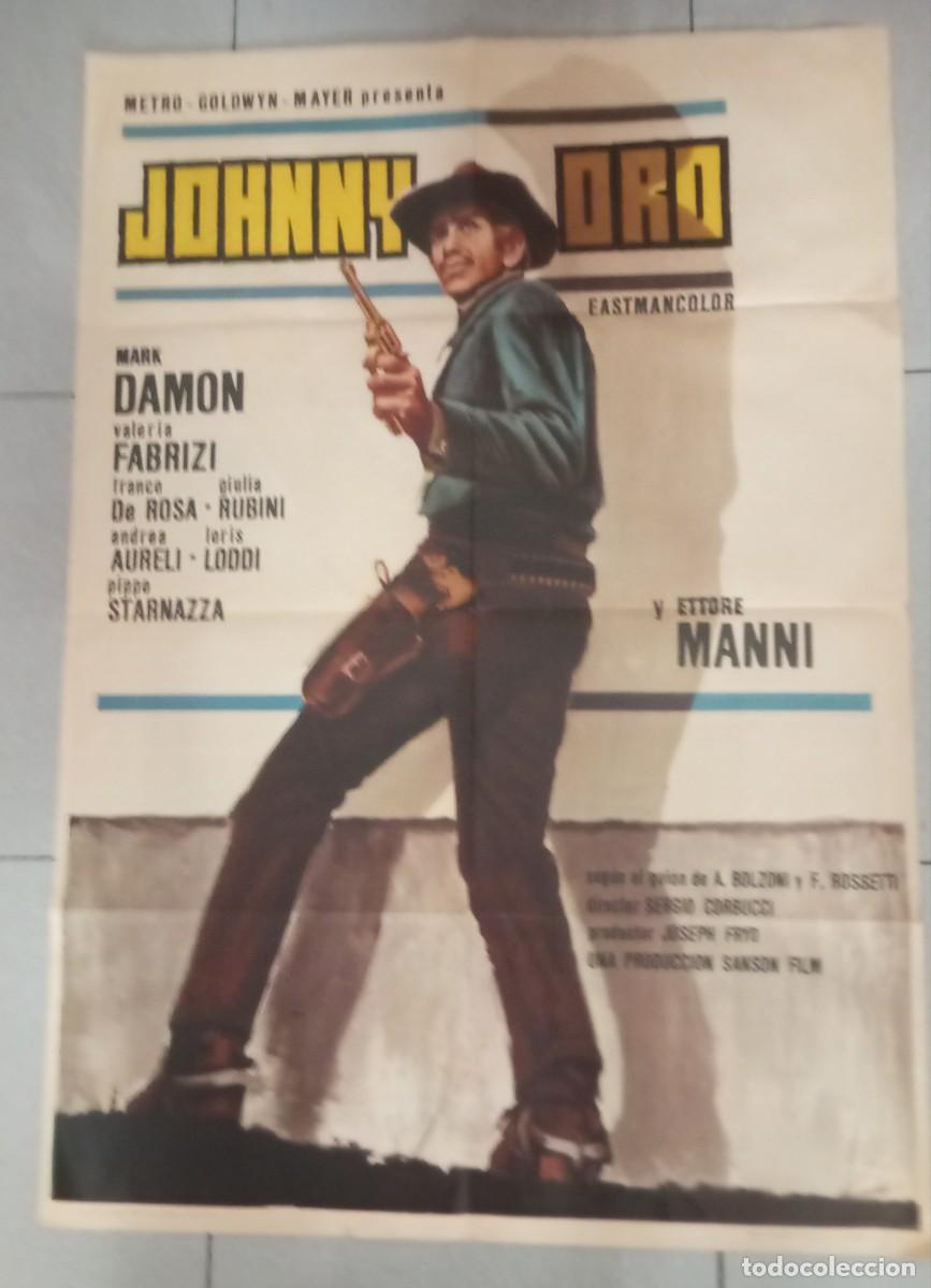 Carteles: Cartel Jhonny oro 100x70 cms lo - Foto 1