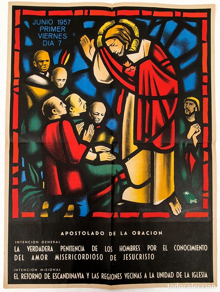 Carteles: CARTEL - 1957 - PRIMER VIERNES - Foto 1
