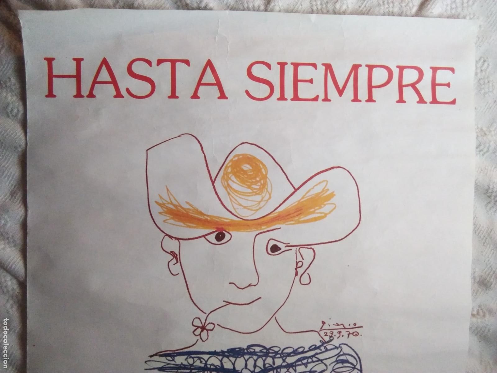Carteles: CARTEL DOLORES IBARRURI HASTA SIEMPRE - Foto 5