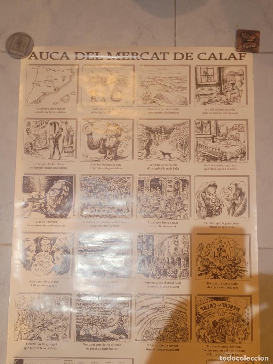 Carteles: CARTEL AUCA DEL MERCAT DE CALAF - Foto 1