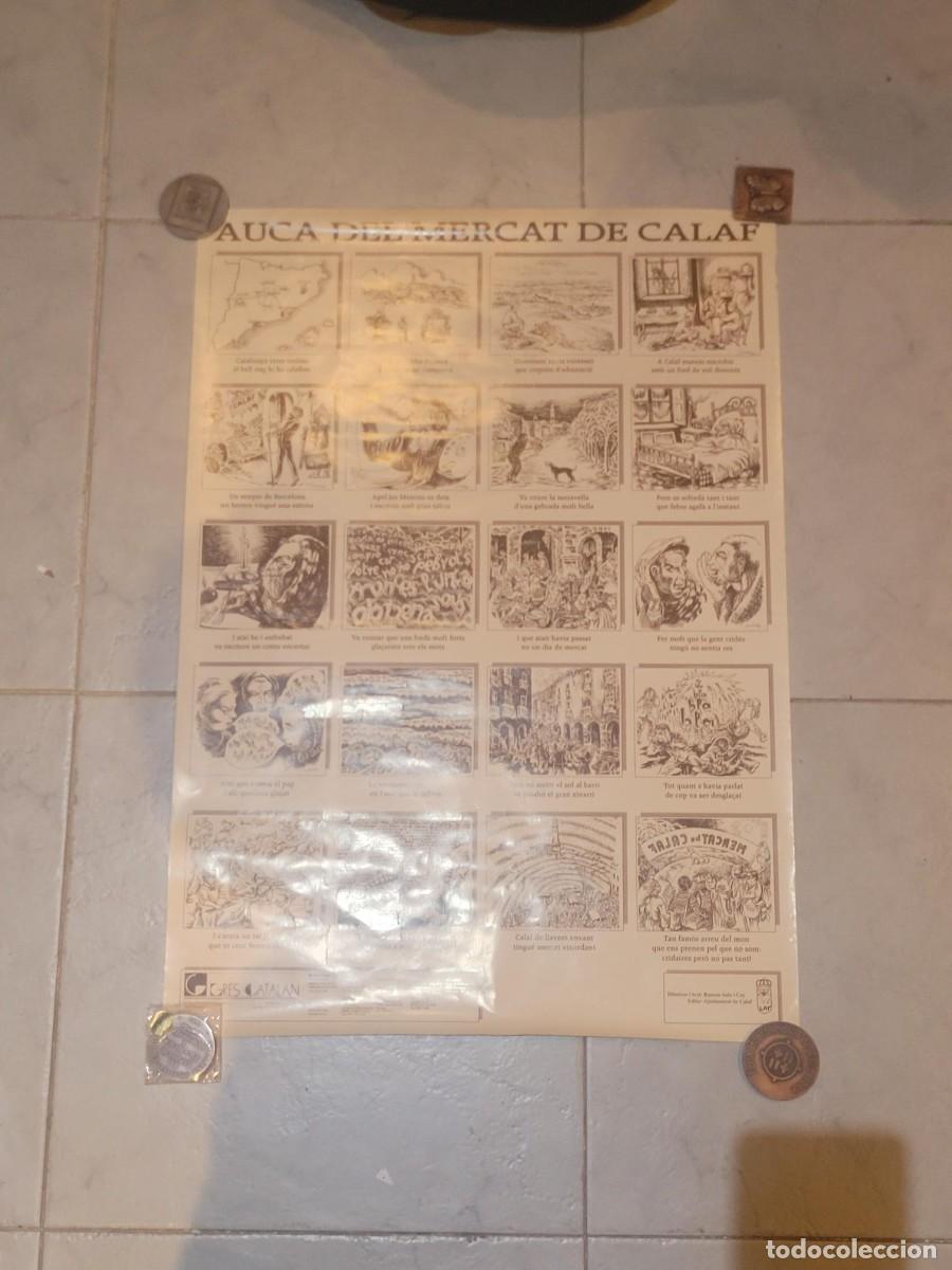 Carteles: CARTEL AUCA DEL MERCAT DE CALAF - Foto 2