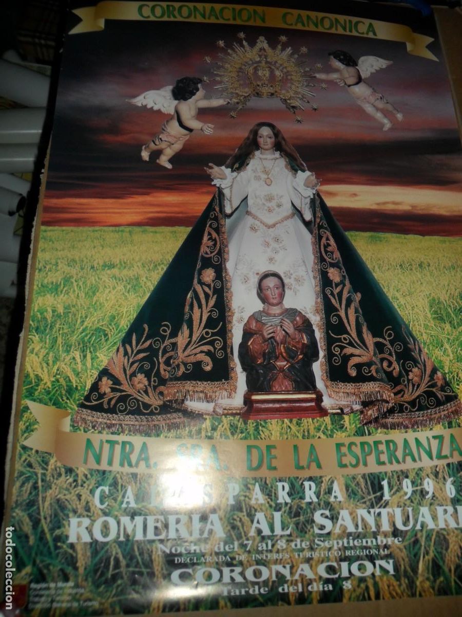 Carteles: CORONACION CANONICA NTRA SRA DE LA ESPERANZA CALASPARRA - Foto 1