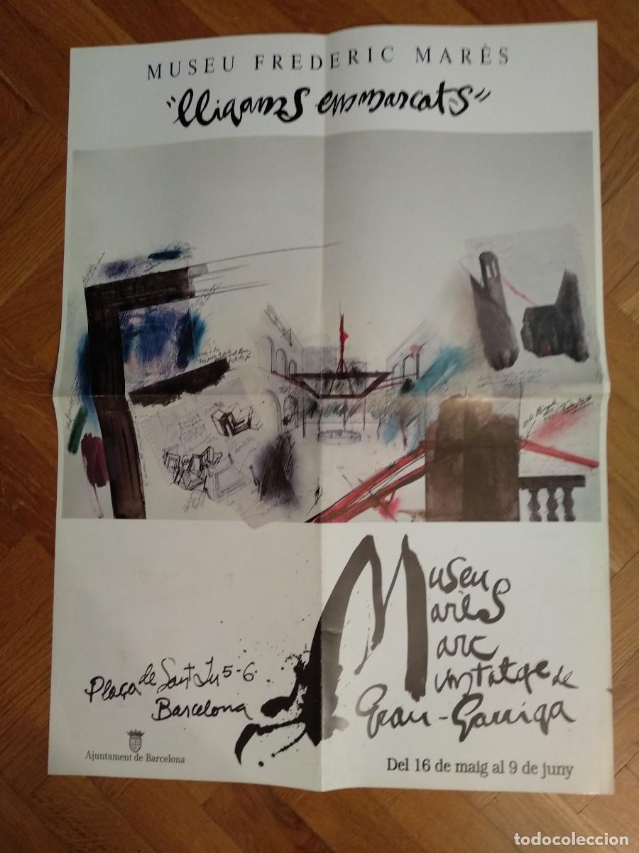 Carteles: Antic P&Ograve;STER MUSEU MAR&Eacute;S exposici&oacute; GRAU GARRIGA - Foto 1