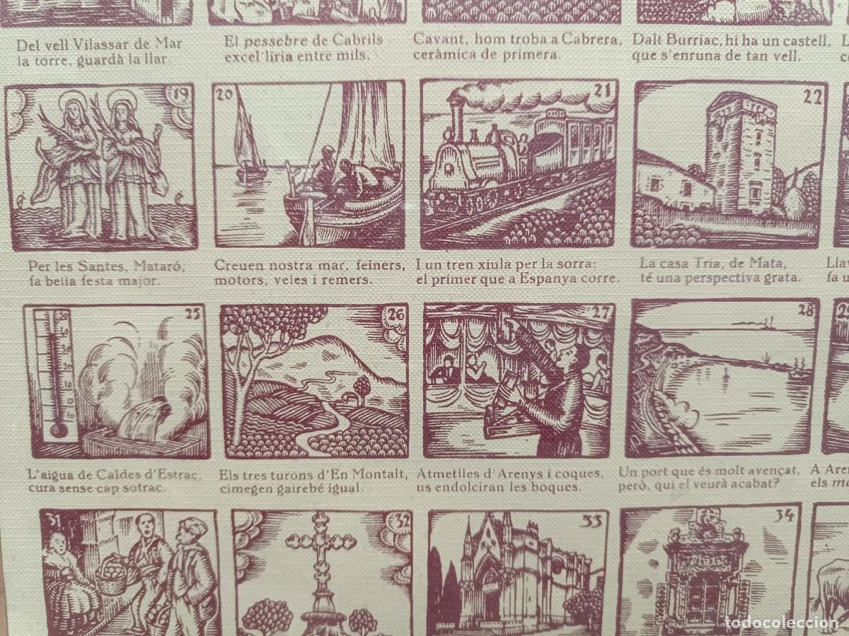Carteles: ANTIGUO CUADRO CON AUCA DE LA MARESMA, MARESME, CON MARCO Y CRISTAL -E2 - Foto 3