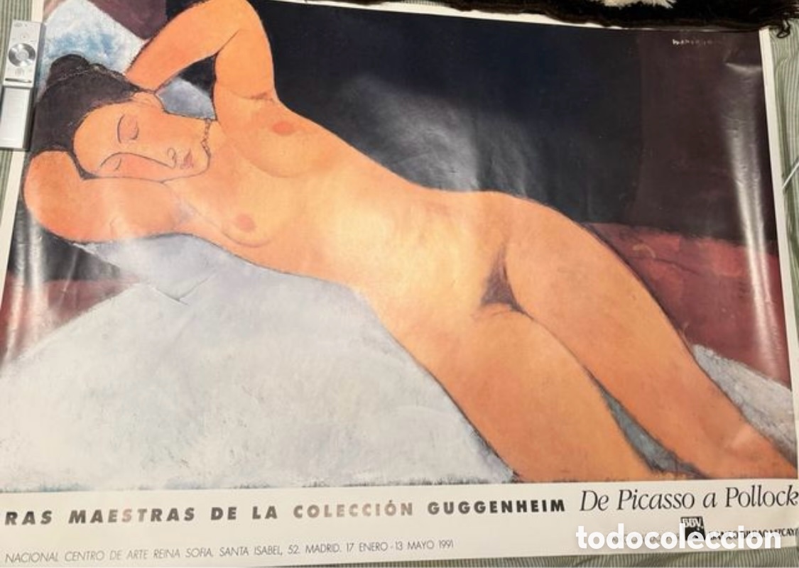 Carteles: Modigliani, &ldquo;Nude&rdquo; gran cartel exposici&oacute;n - Foto 1