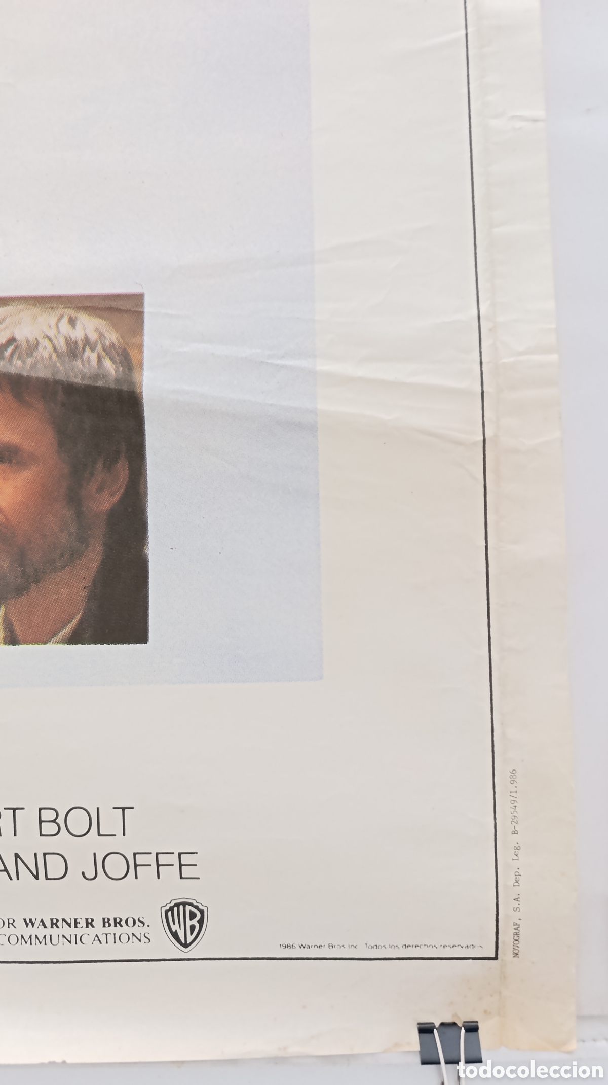 Carteles: cartel de cine LA MISION ROBERT DE NIRO - Foto 5
