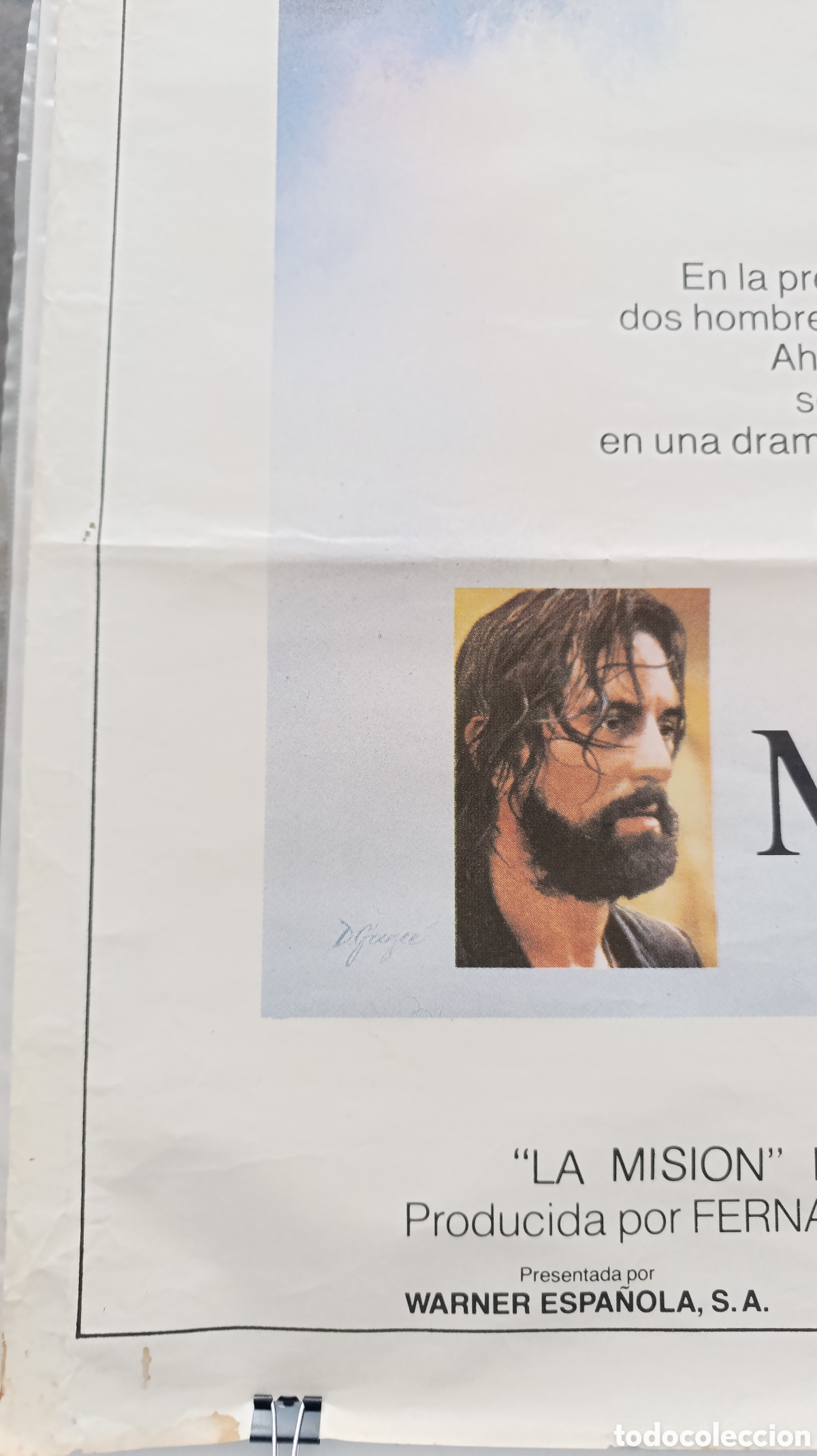 Carteles: cartel de cine LA MISION ROBERT DE NIRO - Foto 9