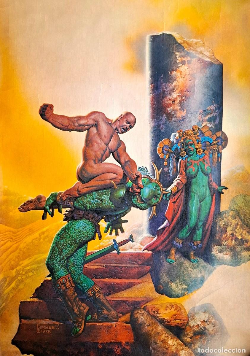 Carteles: CARTEL ORIGINAL DEN - RICHARD CORBEN - Foto 1