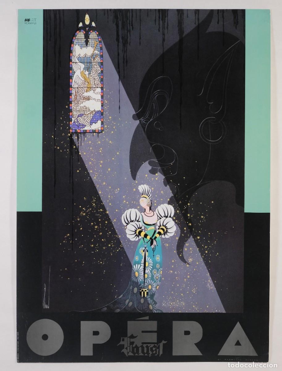 Carteles: Cartel Op&eacute;ra - Frederic Pineau - Art Moderne - Foto 1