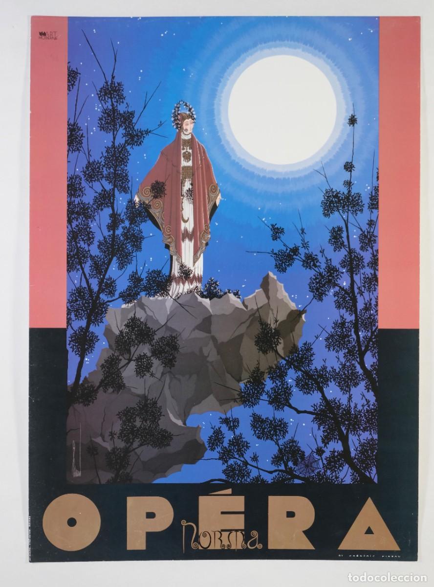 Carteles: Cartel Op&eacute;ra - Frederic Pineau - Art Moderne - Foto 1