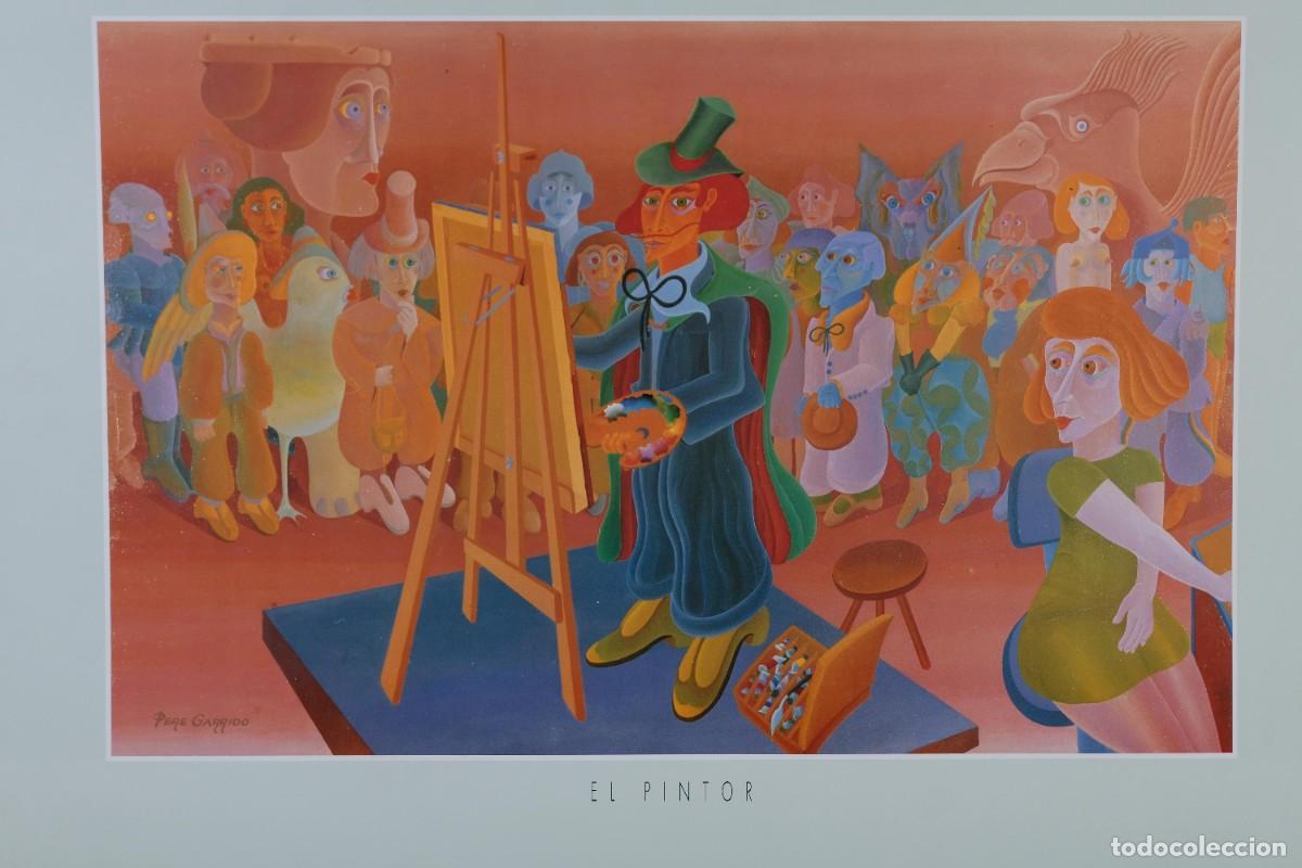 Carteles: Cartel Pere Garrido El pintor - Foto 3