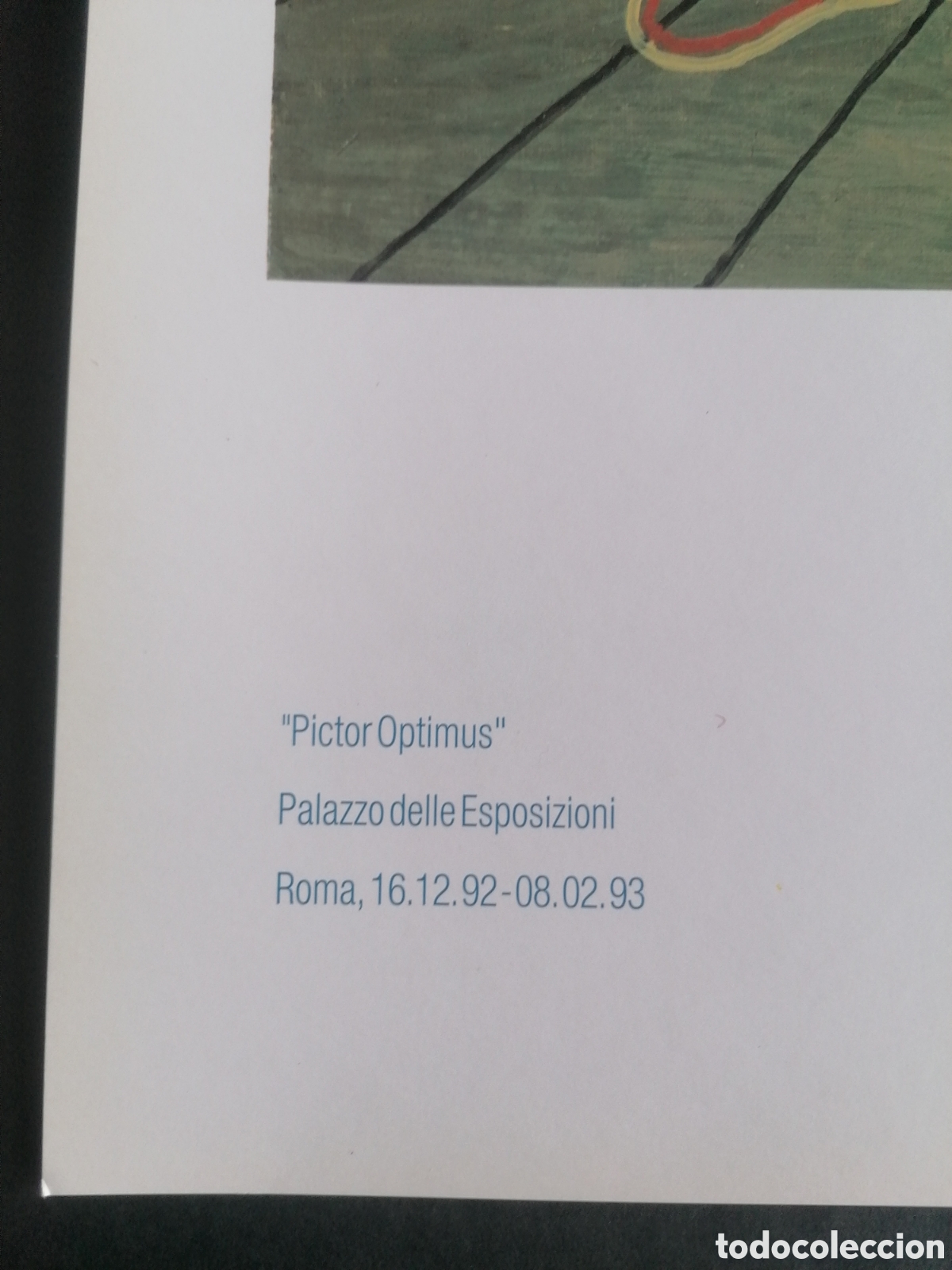 Carteles: Cartel de Giorgio de Chirico.Original. - Foto 3
