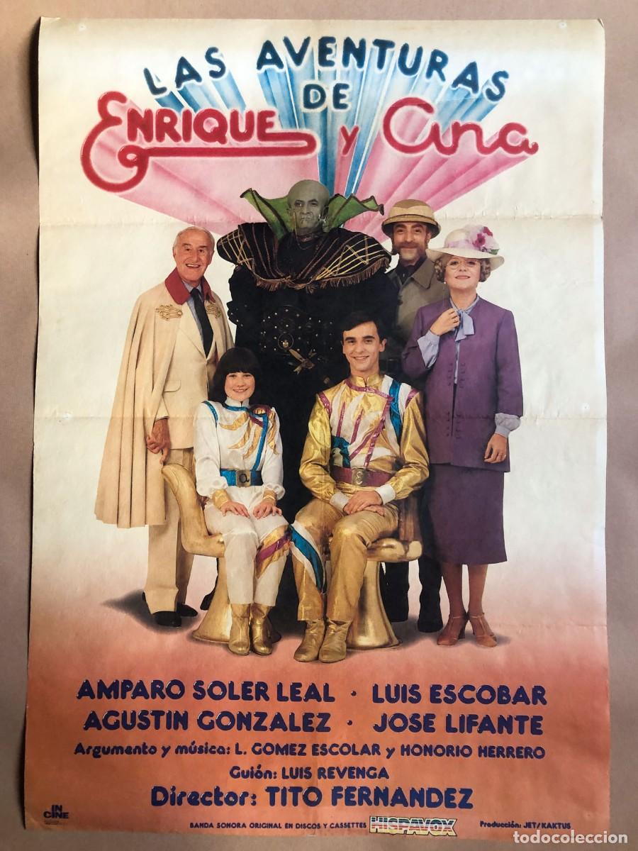 Carteles: Poster de Las Aventuras de Enrique y Ana (1981) - Foto 1