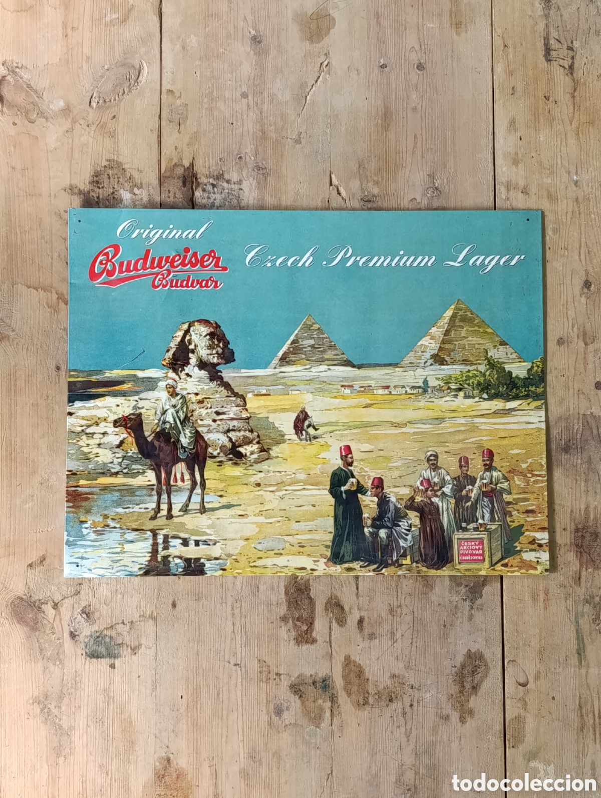 Carteles: Cartel Original de Cerveza BUDWEISER - Foto 1