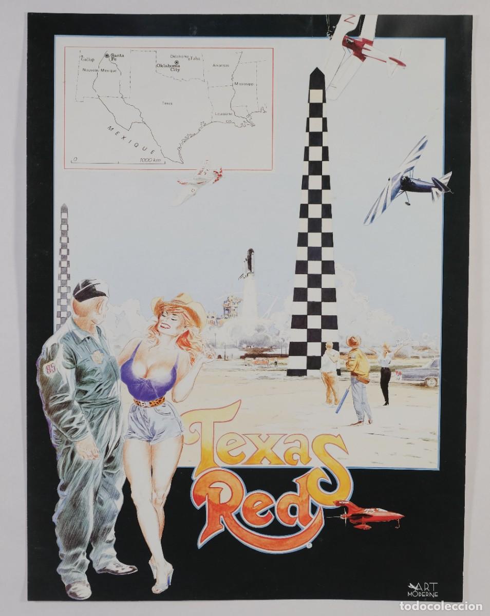 Carteles: Cartel Texas Reds - Art Moderne - Foto 1