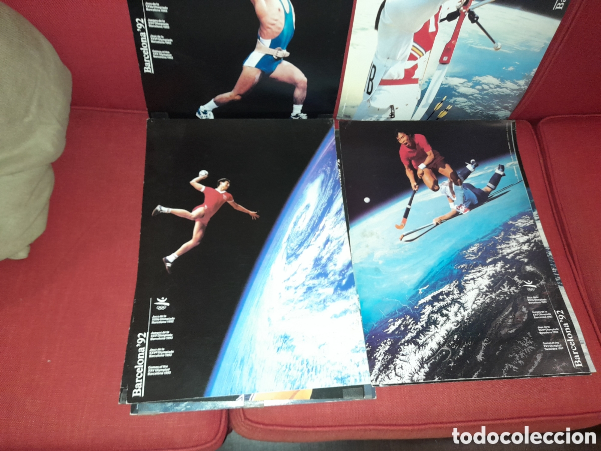 Carteles: Lote 8 posters Olimpiadas Barcelona 92. - Foto 4
