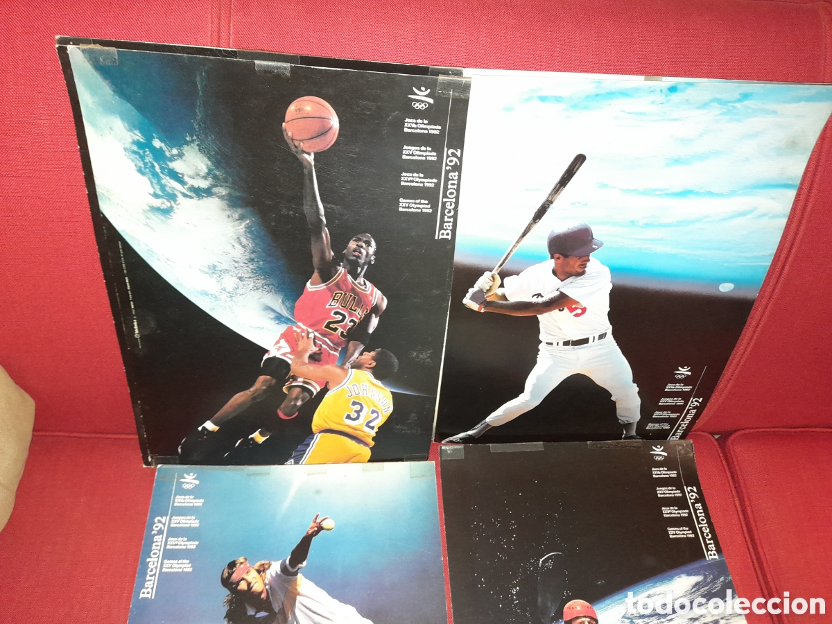 Carteles: Lote 8 posters Olimpiadas Barcelona 92. - Foto 3
