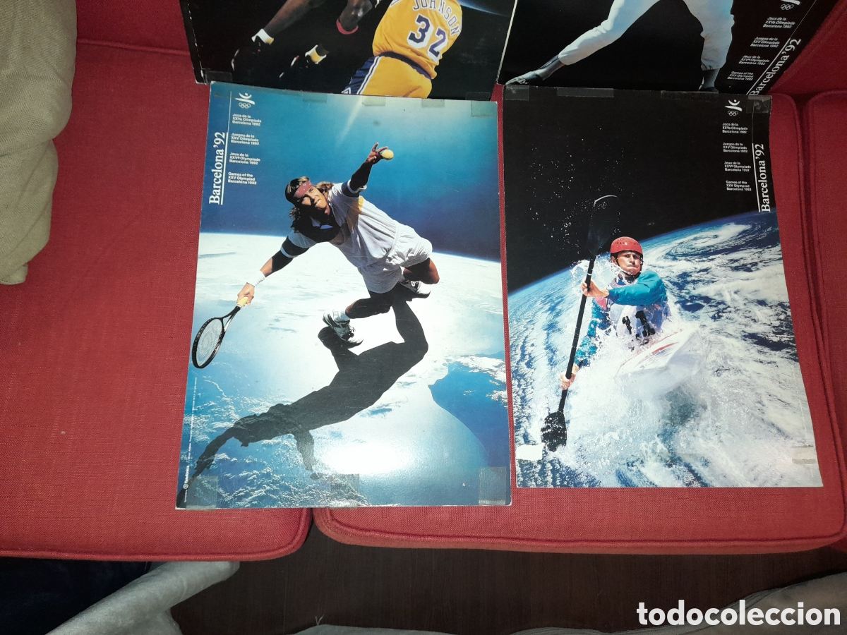 Carteles: Lote 8 posters Olimpiadas Barcelona 92. - Foto 6