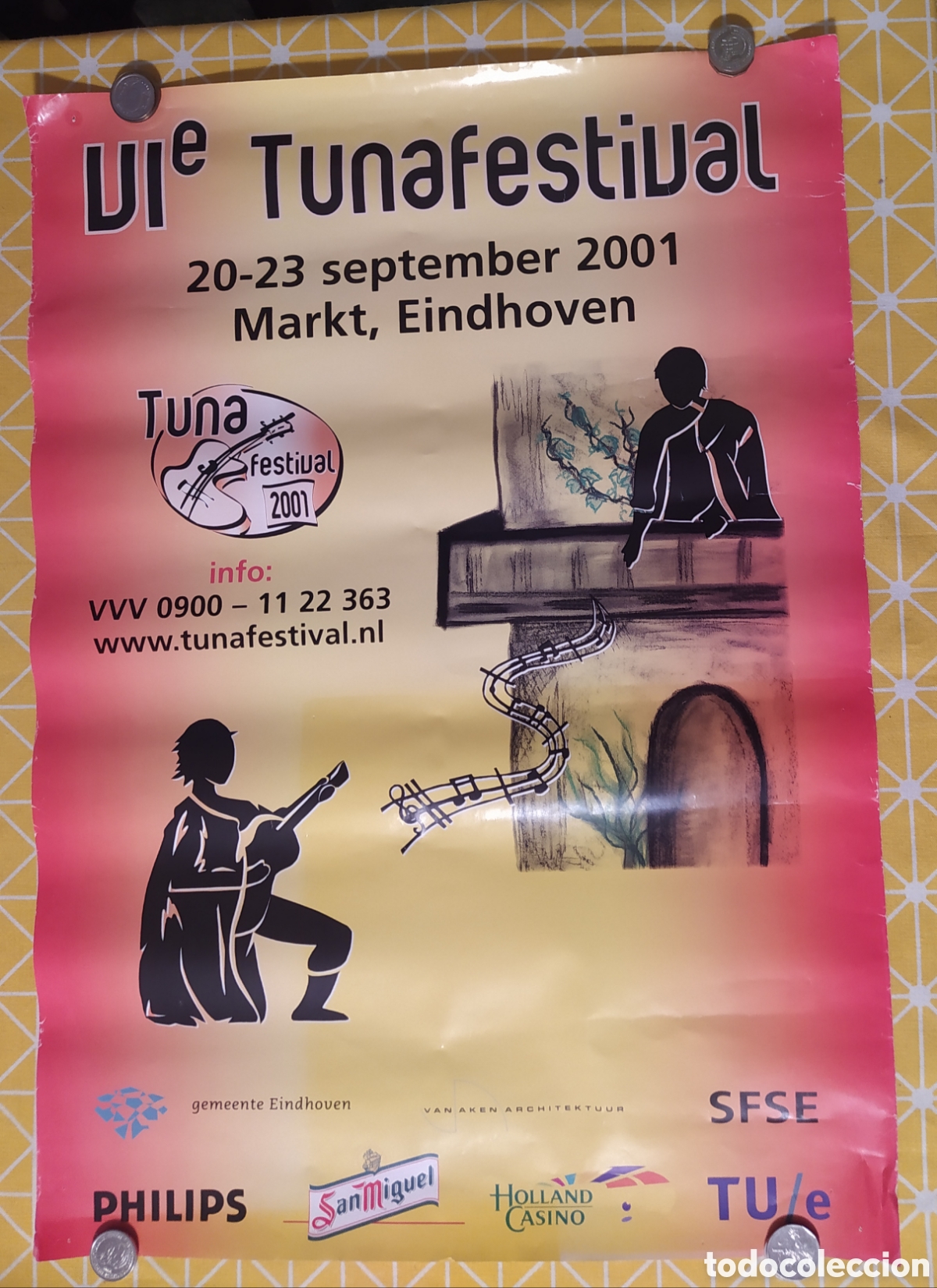Carteles: Cartel Tuna. Tunafestival. Eindhoven 2001 - Foto 1