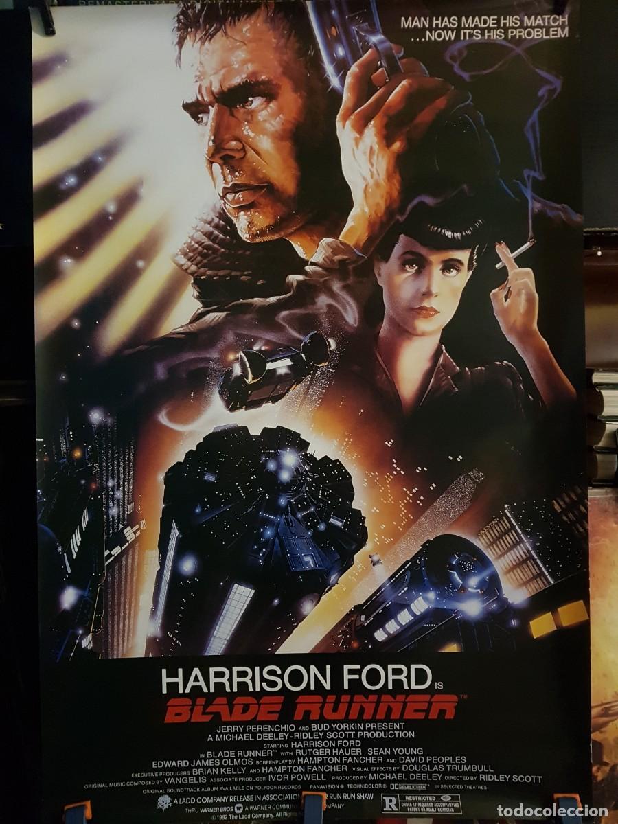 Carteles: CARTEL BLADE RUNNER VERSI&Oacute;N 1 65CMX98CM (REPRODUCCI&Oacute;N) - Foto 1