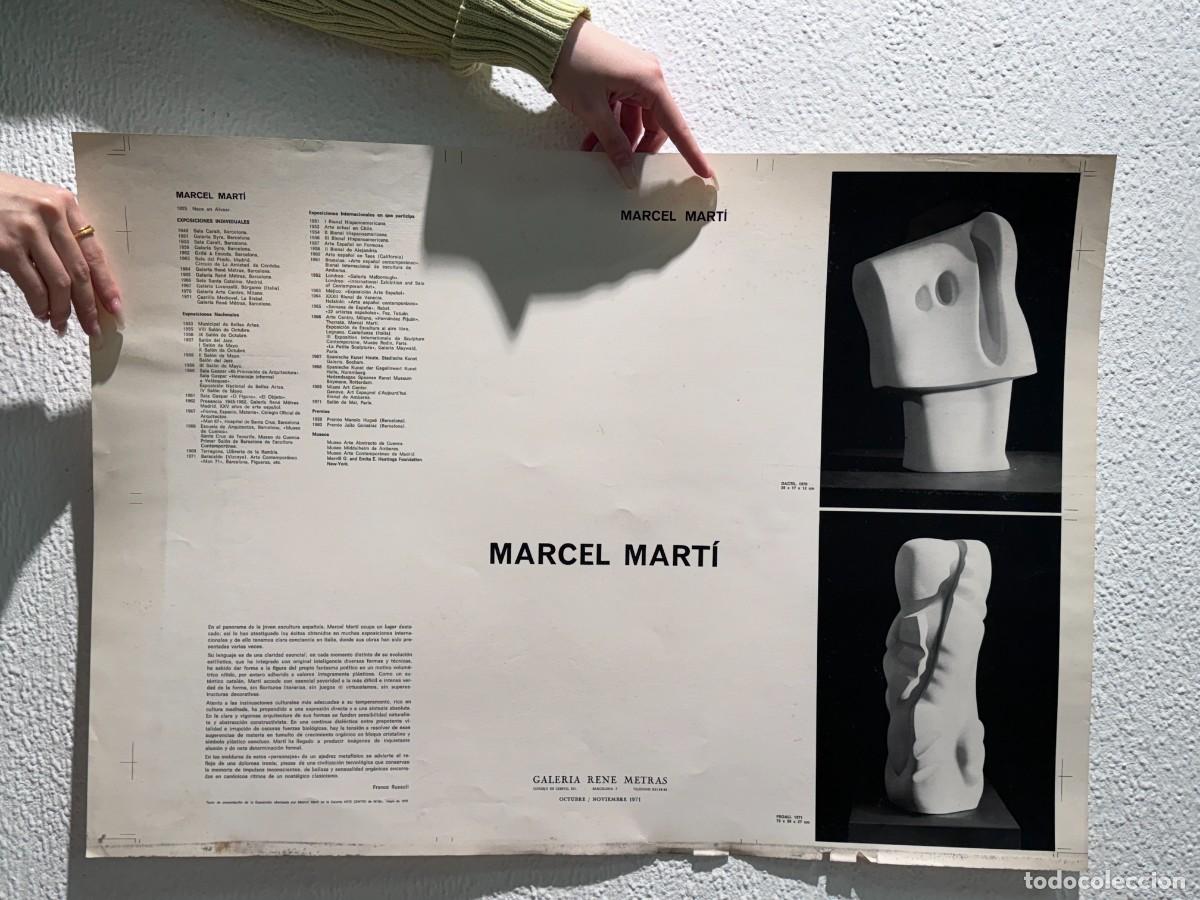 Carteles: MARCEL MART GALER&Iacute;A RENE METRAS - Foto 1