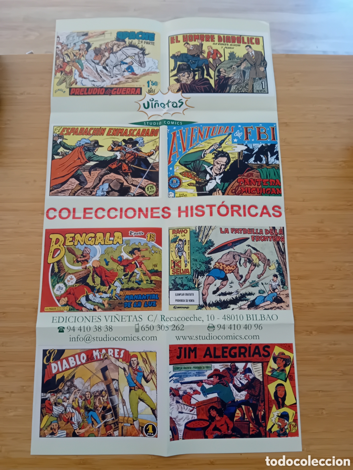 Carteles: Poster Colecciones hist&oacute;ricas. Ediciones Vi&ntilde;etas - Foto 2