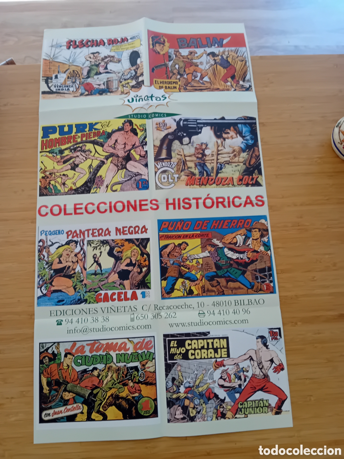 Carteles: Poster Colecciones hist&oacute;ricas. Ediciones Vi&ntilde;etas - Foto 1