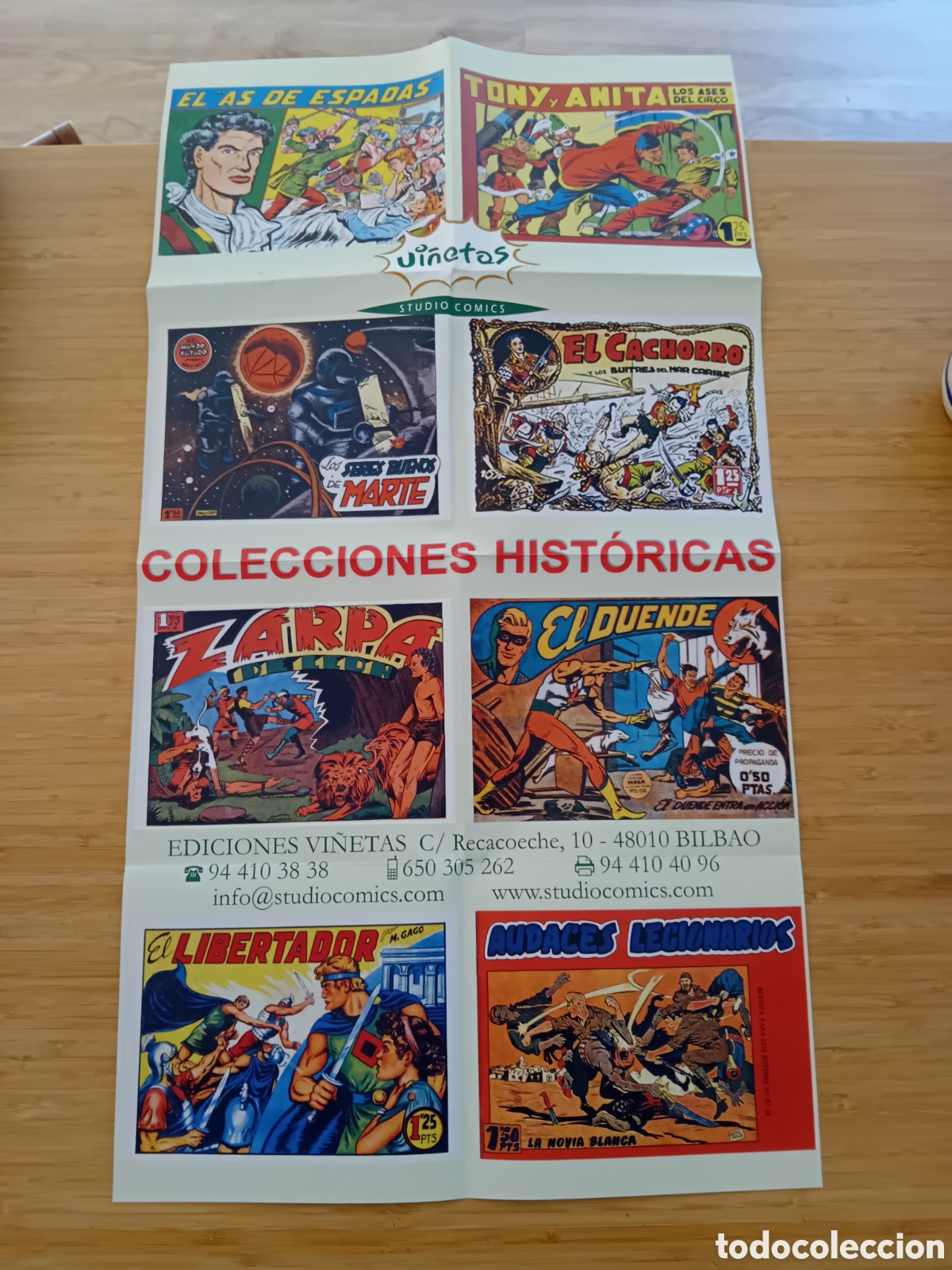 Carteles: Poster Colecciones hist&oacute;ricas. Ediciones Vi&ntilde;etas - Foto 1