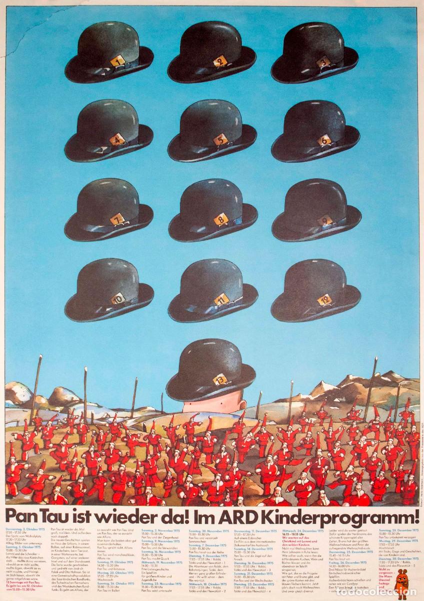 Carteles: SIN T&Iacute;TULO. 1975. 84 x 59,5 cm - Foto 1