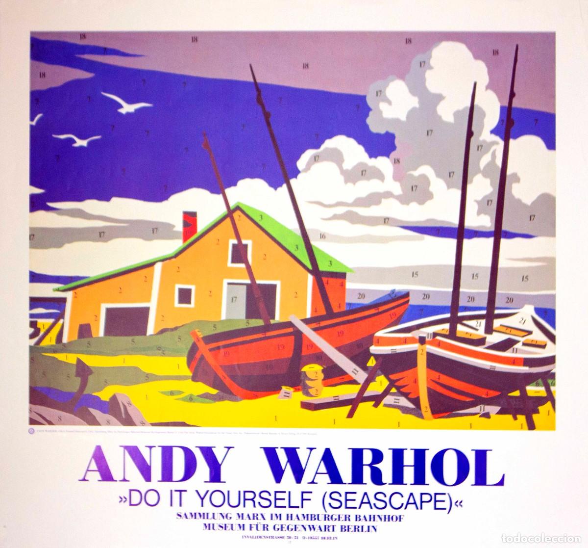 Carteles: DO IT YOURSELF (SEASCAPE). 77 x 83 cm. ANDY WARHOL - Foto 1