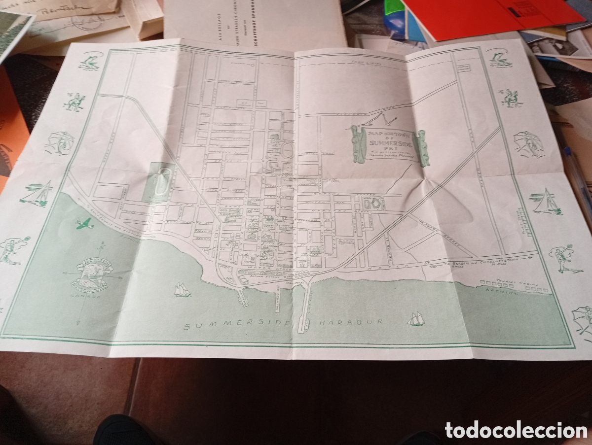 Carteles: Mapa plano de la Isla Pr&iacute;ncipe Eduardo - Foto 2