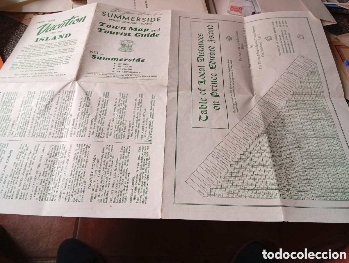 Carteles: Mapa plano de la Isla Pr&iacute;ncipe Eduardo - Foto 3