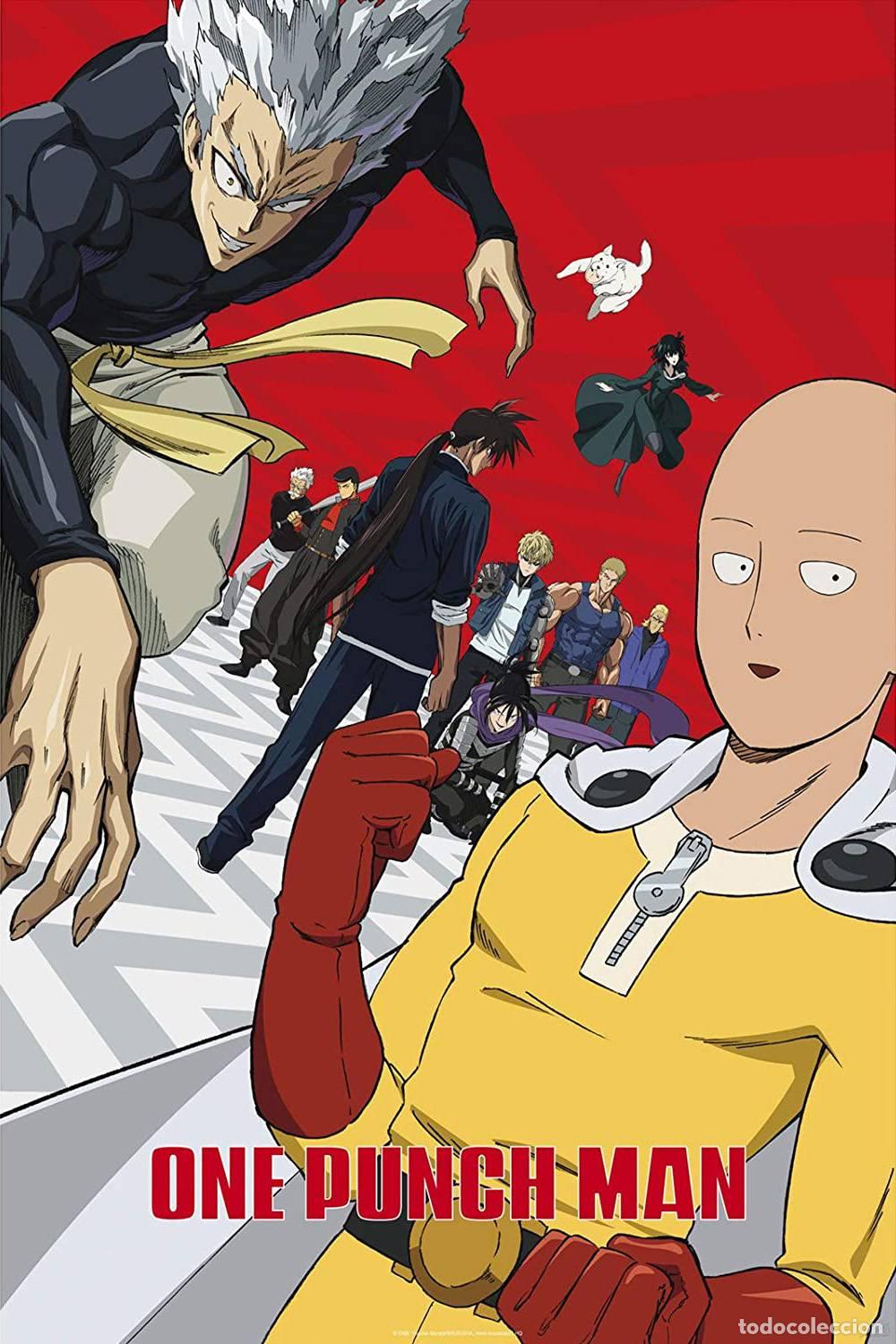 Affiches: Poster Ilustraciones de la temporada 2 - One Punch Man (POSTER 61 x 91,5)