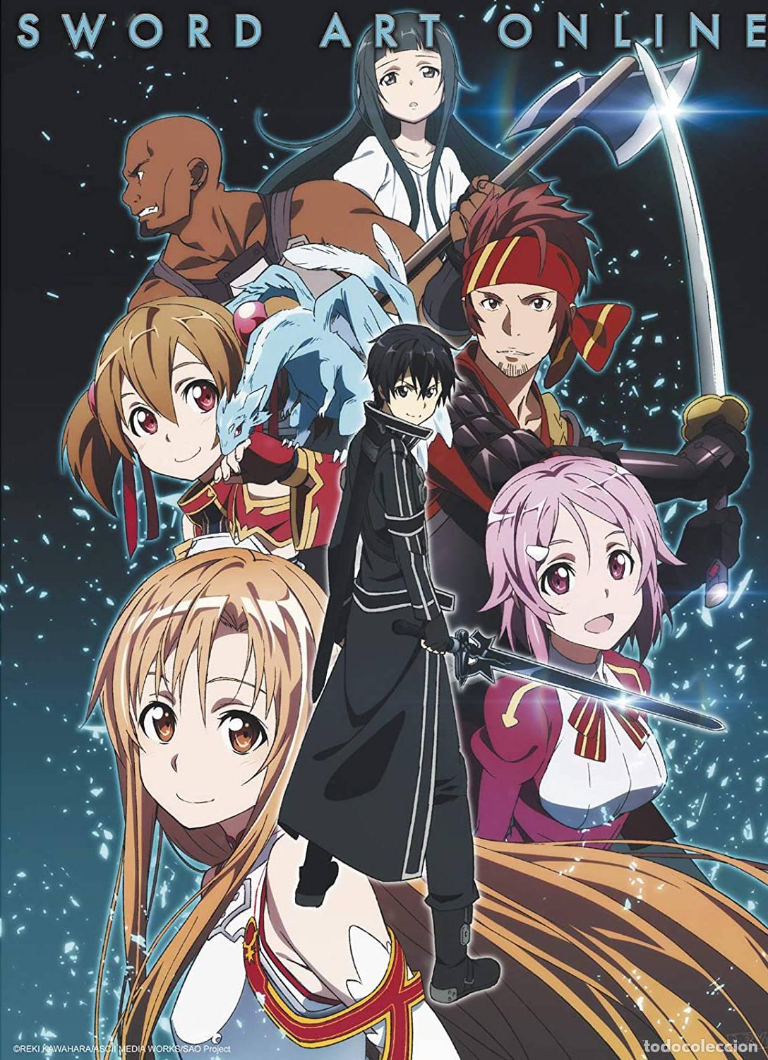Affiches: Poster Party Members - Sword Art Online (POSTER 52x35)